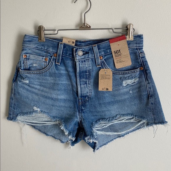 Levi's Pants - Levi's 501 Original Jean Shorts 28